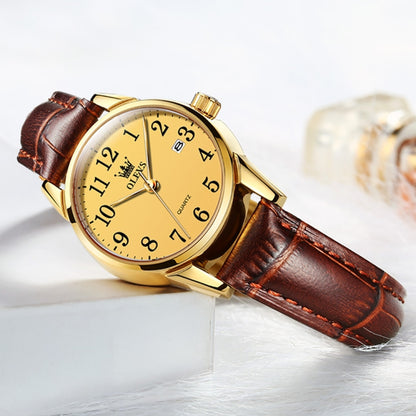 OLEVS 5566 Women Simple Single Calendar Waterproof Quartz Watch, 5566 Women