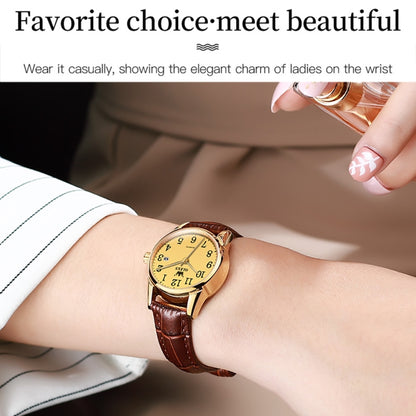 OLEVS 5566 Women Simple Single Calendar Waterproof Quartz Watch, 5566 Women