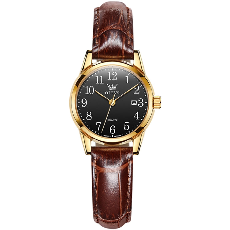 OLEVS 5566 Women Simple Single Calendar Waterproof Quartz Watch, 5566 Women
