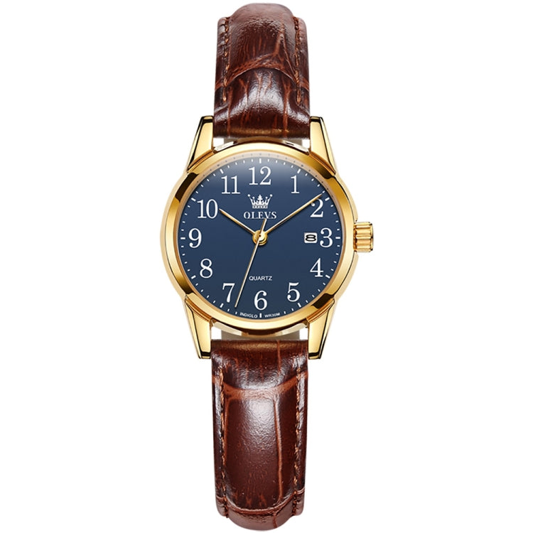 OLEVS 5566 Women Simple Single Calendar Waterproof Quartz Watch, 5566 Women