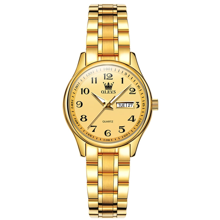 OLEVS 5567 Women Steel Strap Waterproof Quartz Watch, 5567 Women