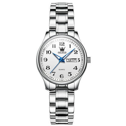 OLEVS 5567 Women Steel Strap Waterproof Quartz Watch, 5567 Women