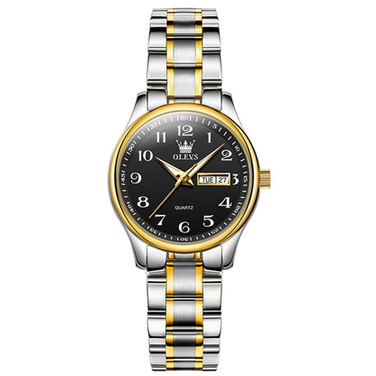 OLEVS 5567 Women Steel Strap Waterproof Quartz Watch, 5567 Women