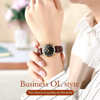 OLEVS 6896 Women Multifunctional Luminous Waterproof Quartz Watch, 6896 Women