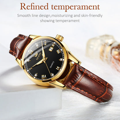 OLEVS 6896 Women Multifunctional Luminous Waterproof Quartz Watch, 6896 Women