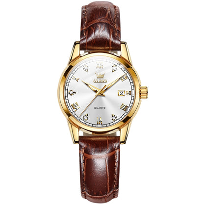 OLEVS 6896 Women Multifunctional Luminous Waterproof Quartz Watch, 6896 Women