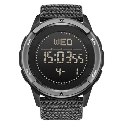 NORTH EDGE ALPS Outdoor Waterproof Men Carbon Fiber Digital Nylon Strap Smart Sports Watch, ALPS