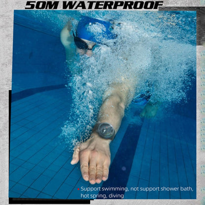 NORTH EDGE MARS3 Outdoor Waterproof Men Carbon Fiber Electronic Sports Watch, MARS3