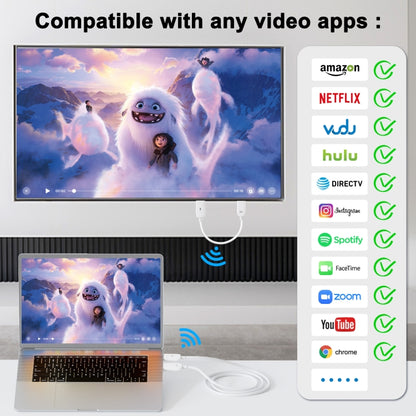THT-020-08 4 in 1 HDMI Transmitter Wireless Screen Sharer Set, THT-020-08