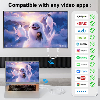 THT-020-8-1 4 in 1 HDMI Transmitter Wireless Screen Sharer Set, THT-020-8-1