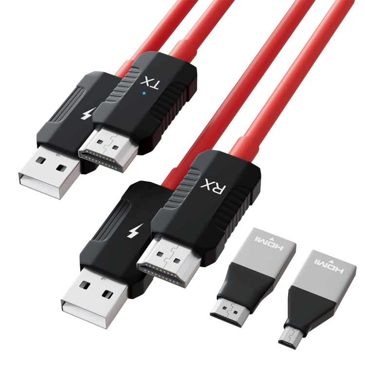THT-020-8-2 4 in 1 HDMI Transmitter Wireless Screen Sharer Set, THT-020-8-2
