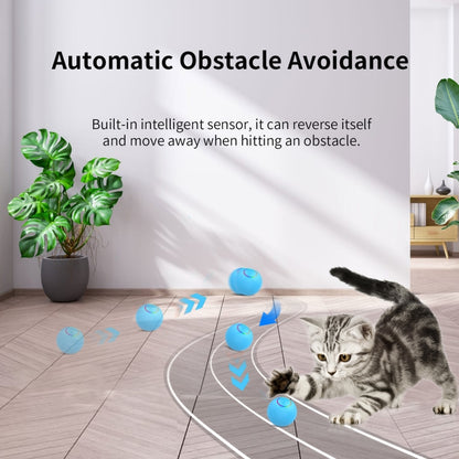 C2 5.5cm Intelligent Auto Pet Toy Cat Training Luminous Ball, No Remote Control, 5.5cm Auto, 5.5cm Remote Control