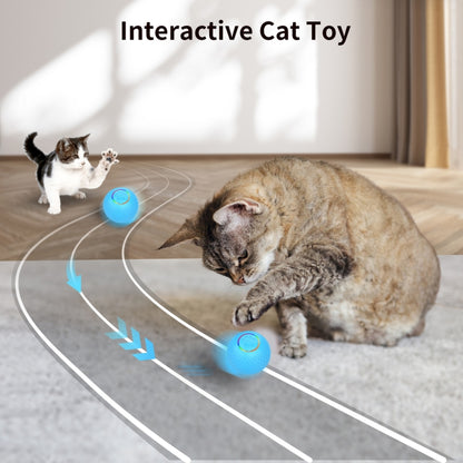 C2 5.5cm Intelligent Auto Pet Toy Cat Training Luminous Ball, No Remote Control, 5.5cm Auto, 5.5cm Remote Control