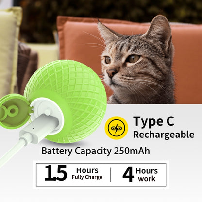 C2 5.5cm Intelligent Auto Pet Toy Cat Training Luminous Ball, No Remote Control, 5.5cm Auto, 5.5cm Remote Control