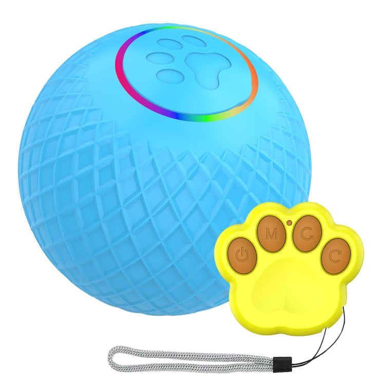 C2 5.5cm Intelligent Remote Control Pet Toy Cat Training Luminous Ball, 5.5cm Auto