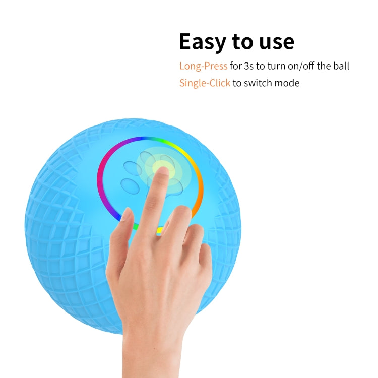 C2 5.5cm Intelligent Remote Control Pet Toy Cat Training Luminous Ball, 5.5cm Auto