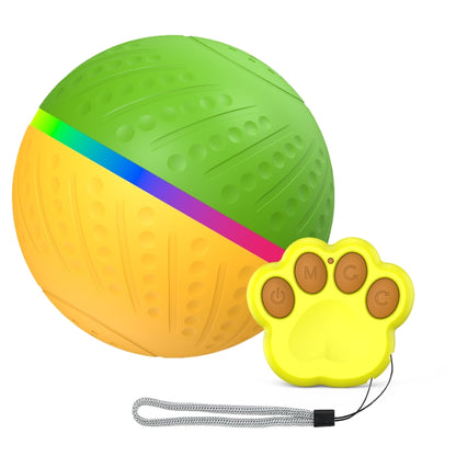 O3 8.5cm Intelligent Remote Control Pet Toy Dog Training Luminous Ball with Radar Trigger, Remote Control