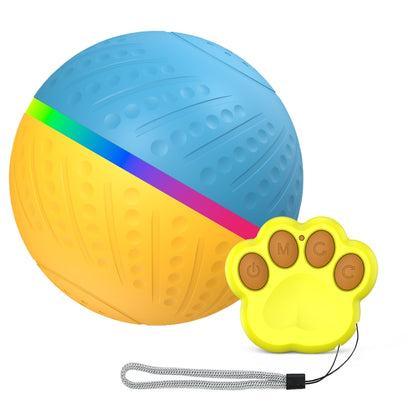 O3 8.5cm Intelligent Remote Control Pet Toy Dog Training Luminous Ball with Radar Trigger, Remote Control