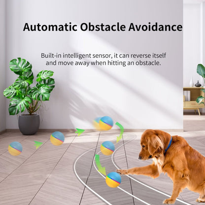O3 8.5cm Intelligent Remote Control Pet Toy Dog Training Luminous Ball with Radar Trigger, Remote Control