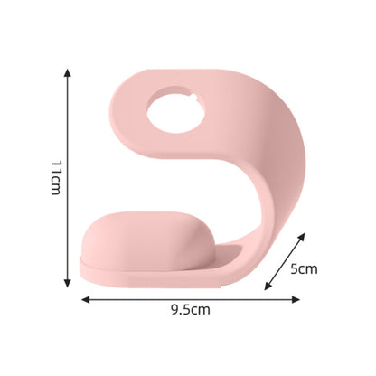 Smart Watch U-shaped Silicone Charging Holder, For Apple Watch Series
