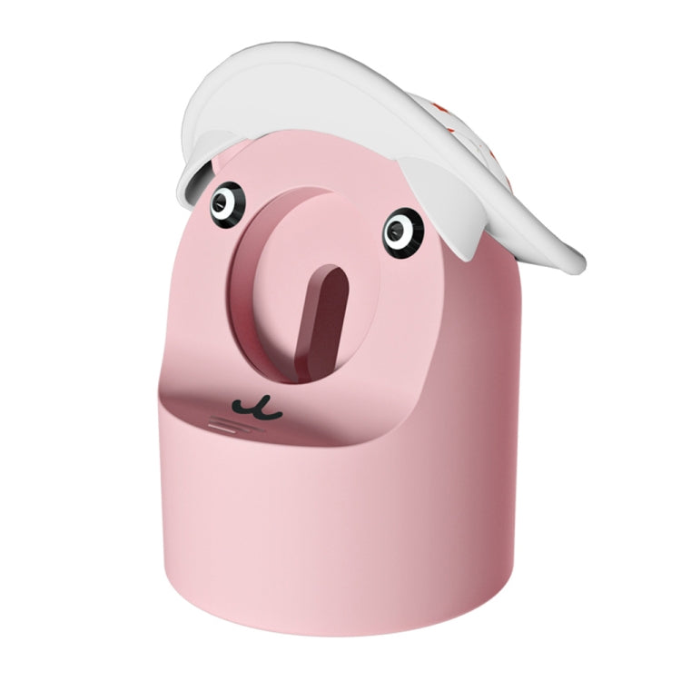 Hat Bear Shaped Silicone Charging Base, For Apple Watch Series