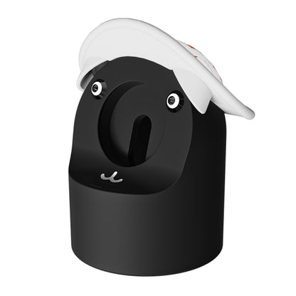 Hat Bear Shaped Silicone Charging Base, For Apple Watch Series