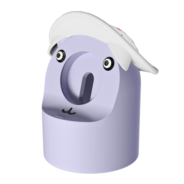 Hat Bear Shaped Silicone Charging Base, For Apple Watch Series