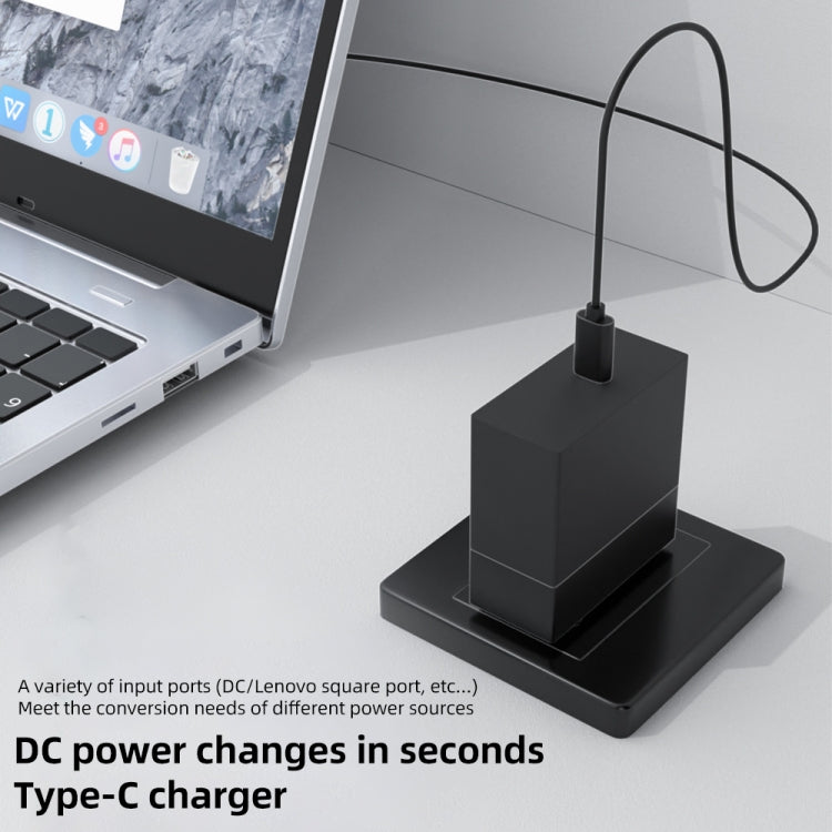 100W L 4.0X1.35mm Female to USB-C/Type-C Male Plug Charging Adapter, 4.0X1.35mm