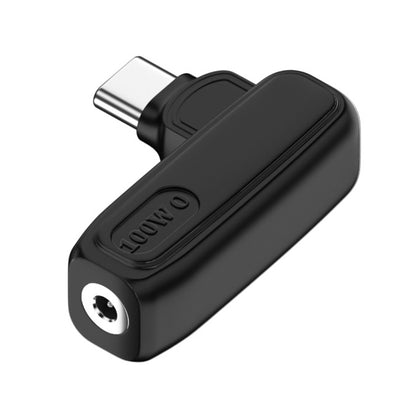 100W O 2.5X0.7mm Female to USB-C/Type-C Male Plug Charging Adapter, 2.5X0.7mm