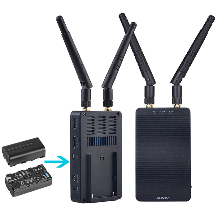 Measy T1 4K HDMI 2.0 Wireless Audio Video Transmitter Receiver Extender Transmission System, Transmission Distance: 400m,, US Plug, EU Plug, AU Plug, UK Plug