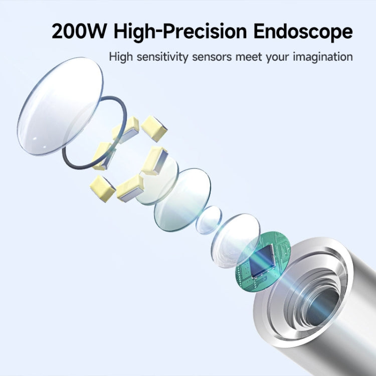 C02 Visible Ear Spoon with 4.5 inch Sreen, C02 3.9mm