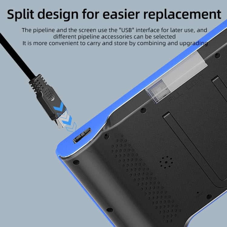 T23 5mm Dual Lenses 7 inch Screen Industrial Endoscope, 5mm Dual-Lenses, 1m, 5mm Dual-Lenses, 2m, 5mm Dual-Lenses, 3.5m, 5mm Dual-Lenses, 5m, 10m Tube