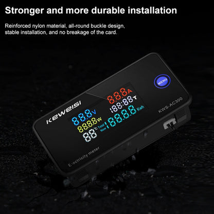 KWS-AC300-100A 50-300V AC Digital Current Voltmeter with Closed Transformer, KWS-AC300-100A with Closed Transformer