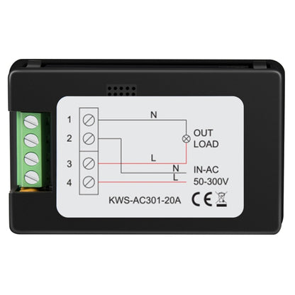 KWS-AC301-20A 50-300V AC Digital Current Voltmeter, KWS-AC301-20A