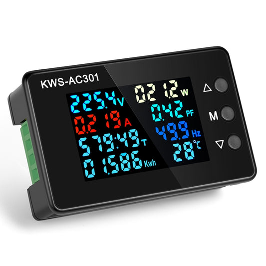 KWS-AC301-20A 50-300V AC Digital Current Voltmeter, KWS-AC301-20A