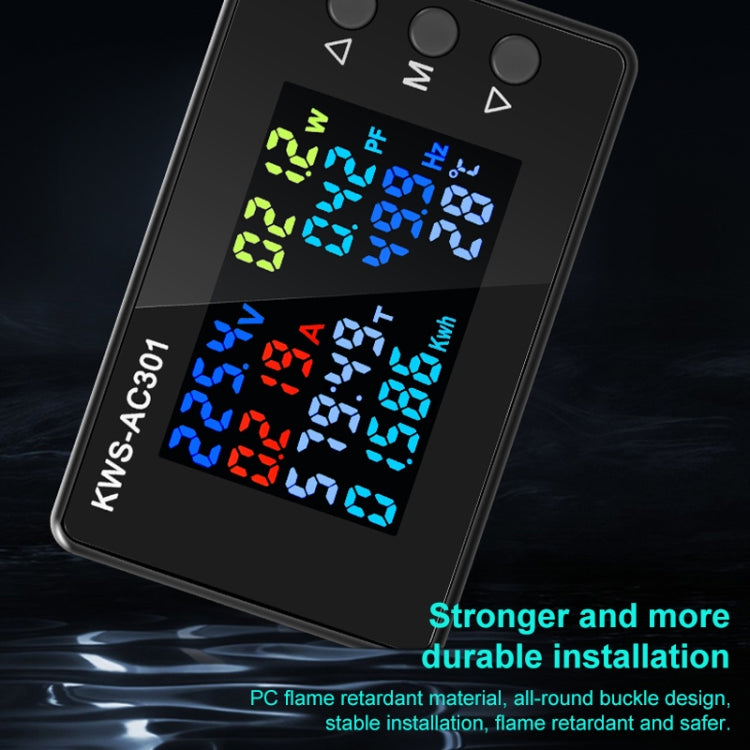 KWS-AC301-100A 50-300V AC Digital Current Voltmeter with Closed Transformer, KWS-AC301-100A with Closed Transformer