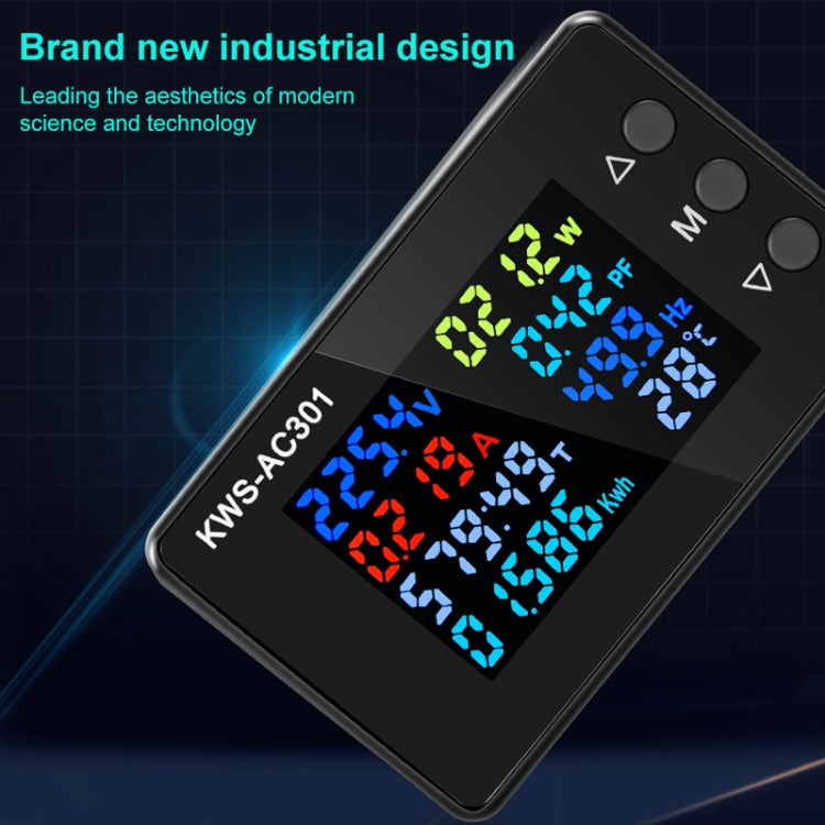 KWS-AC301L-100A 50-300V AC Switching Digital Display Current Voltmeter with 485 Communication, KWS-AC301L-100A Switching Digital
