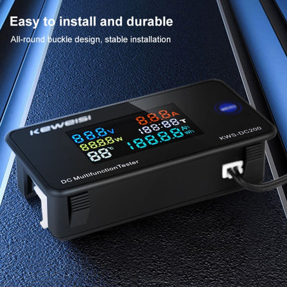 KWS-DC200-10A 8-120V DC Digital Display Voltage Current Watch Built in Shunt, KWS-DC200-10A