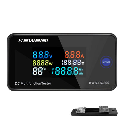 KWS-DC200-50A 8-120V DC Digital Display Voltage Current Watch with Shunt, KWS-DC200-50A