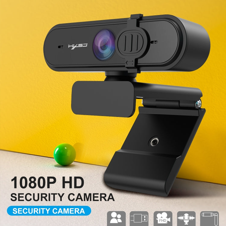 HXSJ S6 HD 1080P 95 Degree Wide-angle High-definition Computer Camera with Microphone