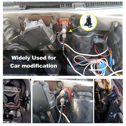 Start-up Car Modification Small Contact 12V / 500A Contact Dual Battery High Current DC Relay, 12V / 500A