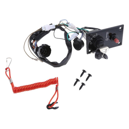 For Suzuki Outboard Key Ignition Switch Single Control Panel Starter Key 37100-96J24, 37100-96J24