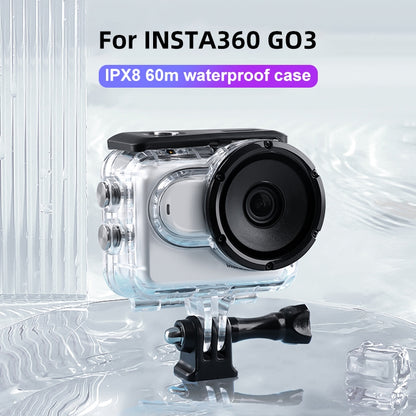 Underwater Waterproof Housing Case, For Insta360 GO 3 Waterproof Housing Case