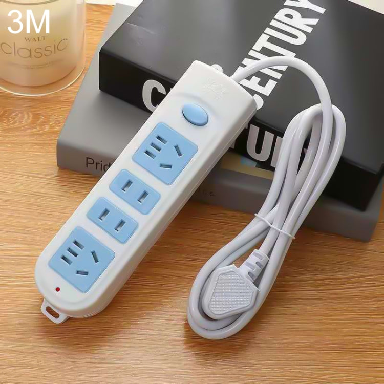Anti-electric Shock Desk Power Strip Socket, 2-position 1.8m, 3-position 1.8m, 4-position 3m, 6-position 3m
