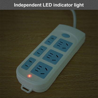 Anti-electric Shock Desk Power Strip Socket, 2-position 1.8m, 3-position 1.8m, 4-position 3m, 6-position 3m