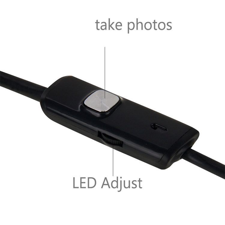 AN97 Waterproof Micro USB Endoscope Snake Tube Inspection Camera for Parts of OTG Function Android Mobile Phone, with 6 LEDs, 7mm