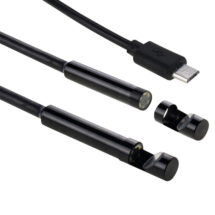 AN97 Waterproof Micro USB Endoscope Snake Tube Inspection Camera for Parts of OTG Function Android Mobile Phone, with 6 LEDs, 7mm