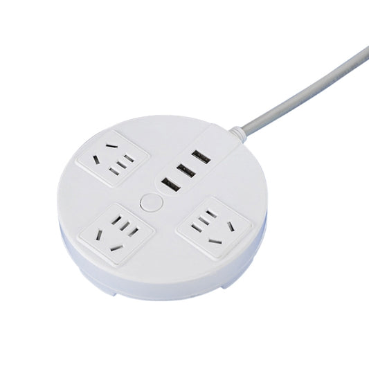 Desktop Multi-functional Socket with Cable and USB Interface, 1.8m