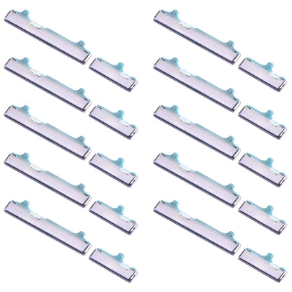 10pcs Volume Control Button, For Samsung Galaxy S20 FE SM-G780, For Samsung Galaxy Z Flip 5G SM-F707, For Samsung Galaxy M23 SM-M236, For Samsung Galaxy A23 SM-A235, For Samsung Galaxy A53 5G SM-A536, For Samsung Galaxy A73 5G SM-A736...