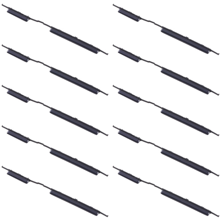 10pcs Volume Control Button, For Samsung Galaxy S20 FE SM-G780, For Samsung Galaxy Z Flip 5G SM-F707, For Samsung Galaxy M23 SM-M236, For Samsung Galaxy A23 SM-A235, For Samsung Galaxy A53 5G SM-A536, For Samsung Galaxy A73 5G SM-A736...